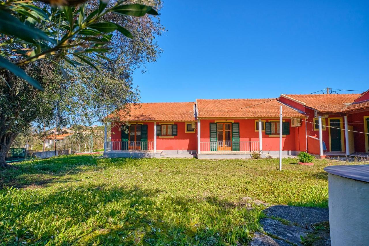 איוס סטפנוס Theodora Apartments Agios Stefanos Corfu מראה חיצוני תמונה