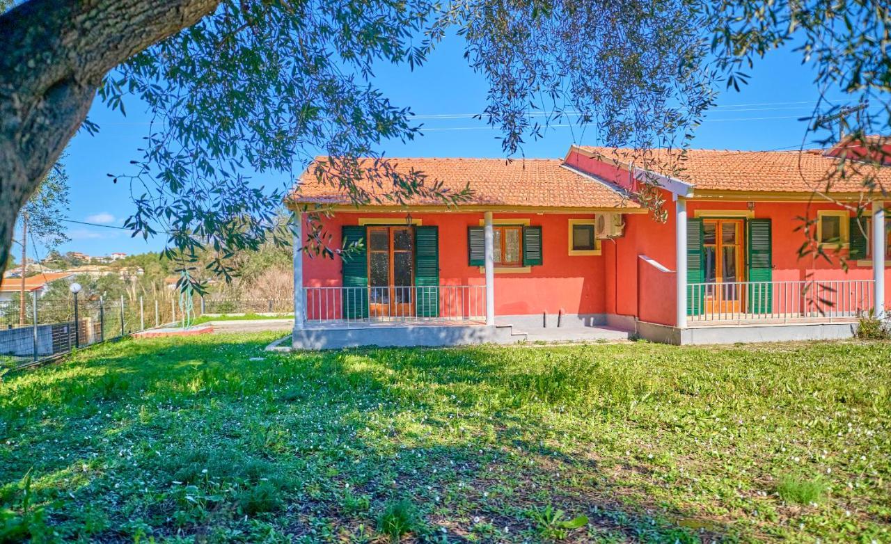 איוס סטפנוס Theodora Apartments Agios Stefanos Corfu מראה חיצוני תמונה