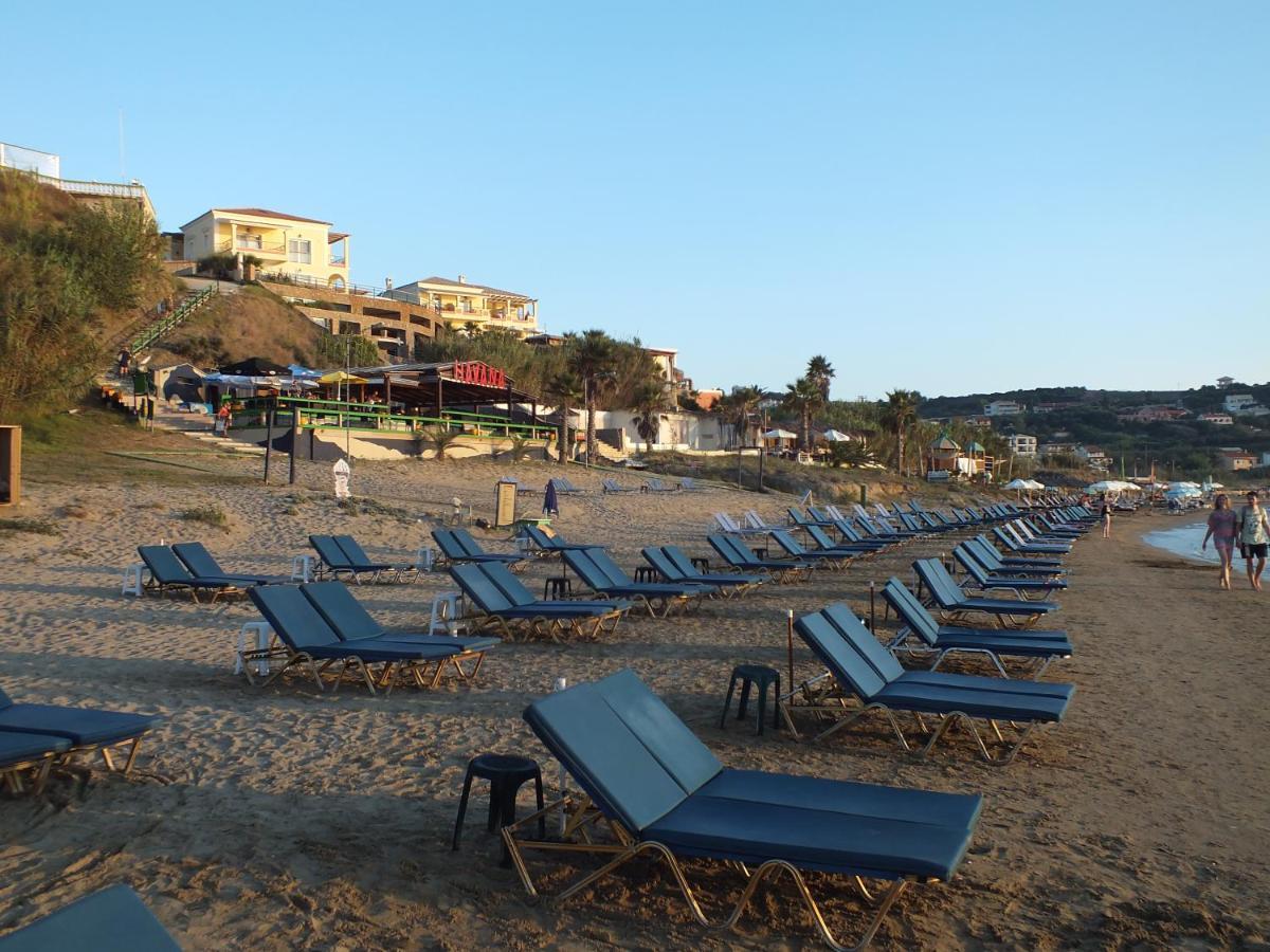 איוס סטפנוס Theodora Apartments Agios Stefanos Corfu מראה חיצוני תמונה